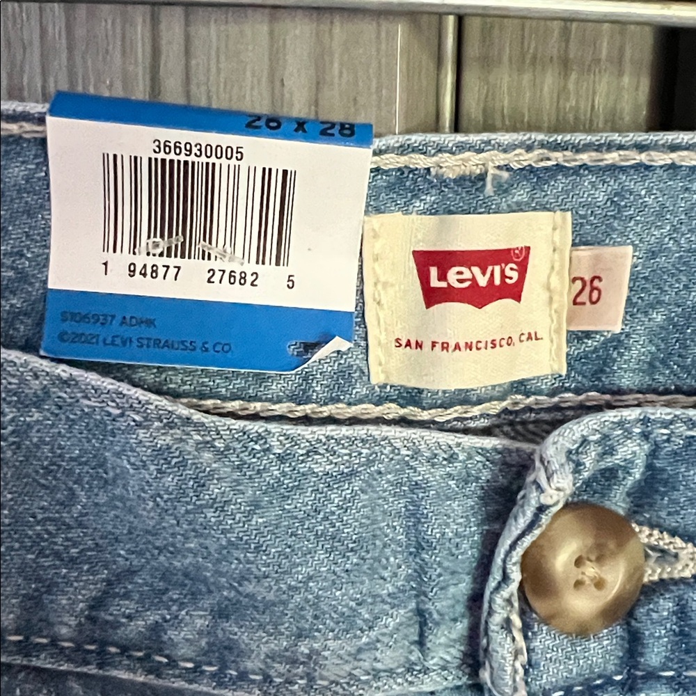Free People Light Blue Cargo Jeans - Picture 4 of 15